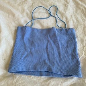 ZARA RIBBED CROP TOP